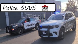 Delta Police Dodge Durango & Transit Police Ford Interceptor | Fleet Services Installation