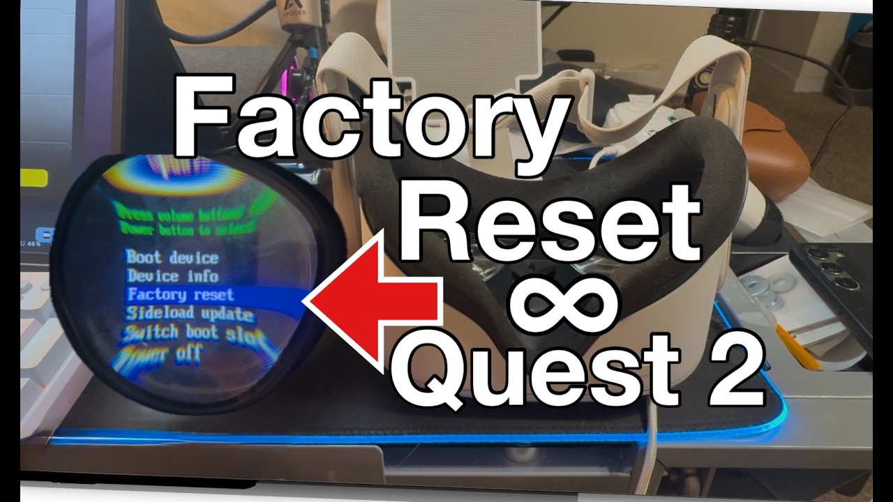 Quickly Factory Reset Meta Quest 2 - YouTube