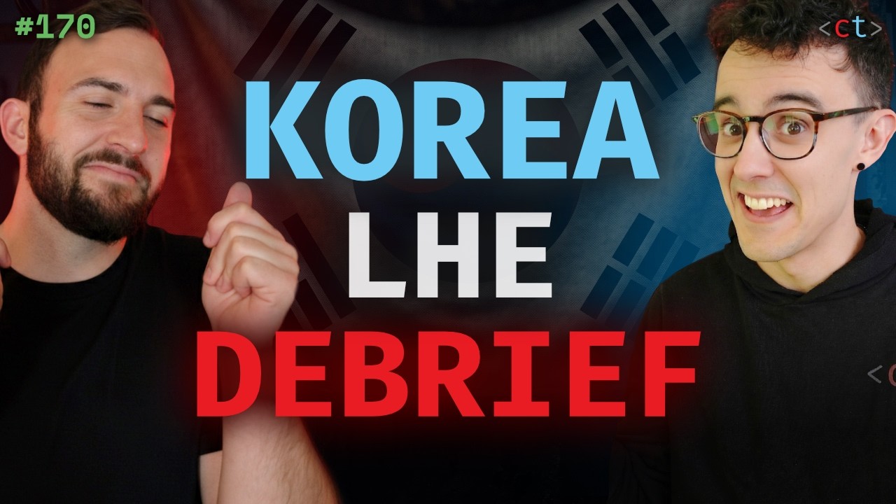 Claude Code + Tmux, Websockets, and Other Korea LHE Takeaways (Ep. 170)