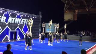 Cheer Athletics Wildcats Blue Debut 2015 Cheer Athletics Wildcats Blue Debut 2015