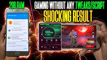 I tried to play games without any Tweaks in my 2gb Ram Potato Phone - The results are Insane ! 