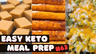 Easy Keto Meal Prep | Simple Low Carb Recipes