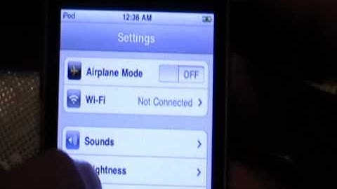 How to Downgrade iPod/iPhone from 4.2.1 to 4.1 [MC Model]