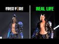 Garena Free Fire के Characters जो असल जिंदगी में मौजूद हैं | 5 Free Fire Characters In Real Life #3
