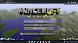 How to play Minecraft On Google! Works on School Chromebook!