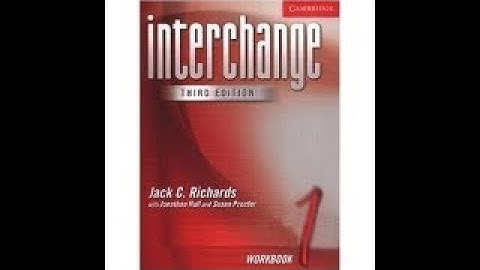 كورس انجليزي interchange 1 unit 11 part 2 كورس إنجليزي مجانا إنترتشينج1 الوحدة 11