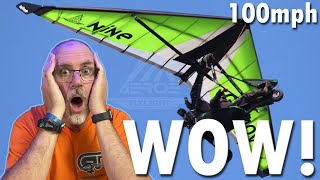 Unbelievable First Flight: Flylight Aeros NINE  Mind Blowing!!