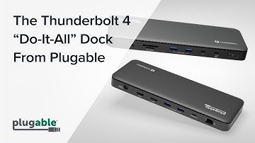 The Thunderbolt 4 “Do-It-All” Dock From Plugable