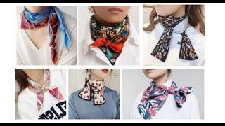Красиво завязываем шарф 1