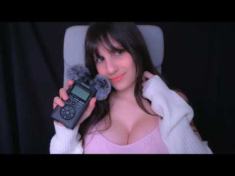 ASMR Susurros Suaves Sobre Mi + Fluffy Mic 💗 Para Dormir Profundo