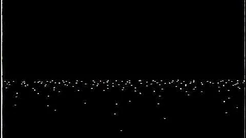 Optic flow generated by the apparent motion of dots