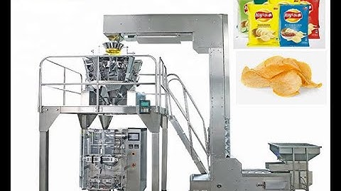 Multihead weigher+VFS packing machine for snack food,puff food,potato chips, soft candy,etc.