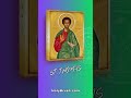 Saint Thomas The Apostle the Disciple of Jesus Icon #HolyBrush #ByzantineIcon #Christ...