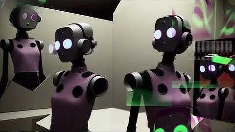 Robot Twins from the Game Atomic Heart AI Draw