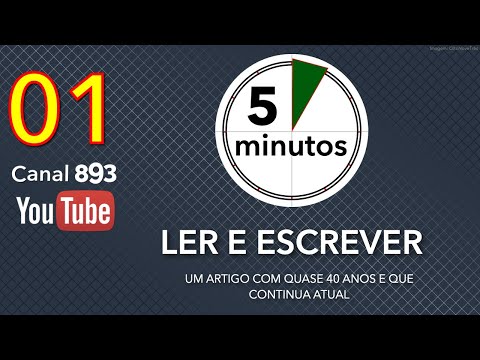 Ler e Escrever (5 min - Ênio Padilha)