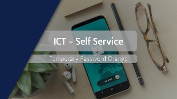 ICT Self Service - Temporary Password Change