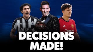 ? BALLON D’OR READY TONALI BAN READY, MAGUIRE FUTURE COULD CHANGE