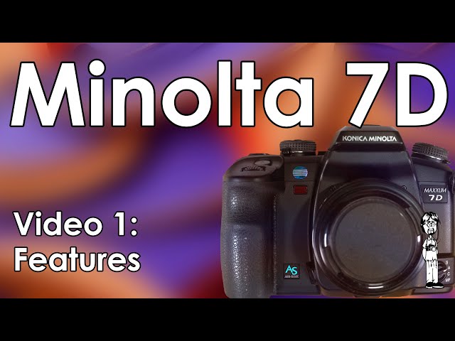 konica minolta maxxum 7d digital camera