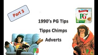 (1990s-00s) PG Tip Chimp Tipps Tea Advert Compilation