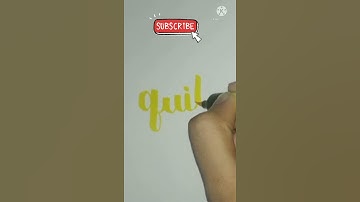 calligraphy tutorial/brush pen #shorts#trending #calligraphy #tutorial #ytshorts #cursive #beautiful