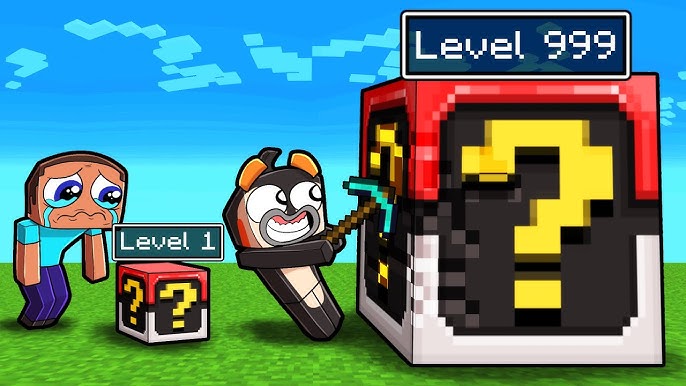 PIXELMON LUCKY BLOCKS But POKEMON Are LEVEL 1000! 