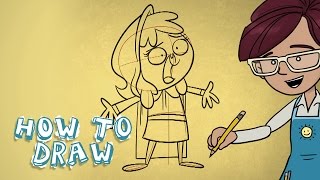 How To Draw - Little Red Riding Hood by HISHE Kids 147,586 views 9 years ago 2 minutes, 41 seconds