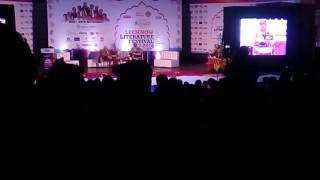 || Piyush Mishra || Lucknow Literature Festival-2016 || Ganesh Vandana - Jag Ja Bhaau || Mahanirvana