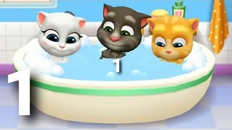 My Talking Tom Friends (iOS,Android) Gameplay Walkthrough (Outfit7) - HD part 34