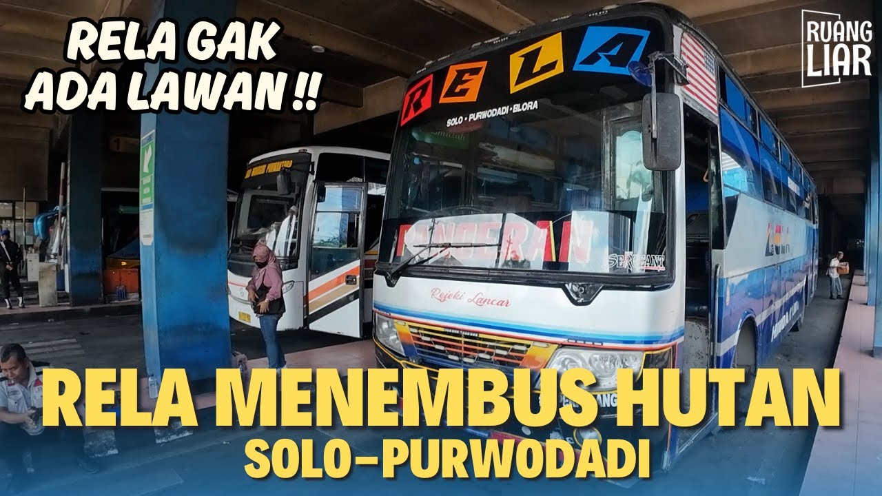 Naik Bus RELA Solo-Purwodadi | Trip Menembus Alas Monggot