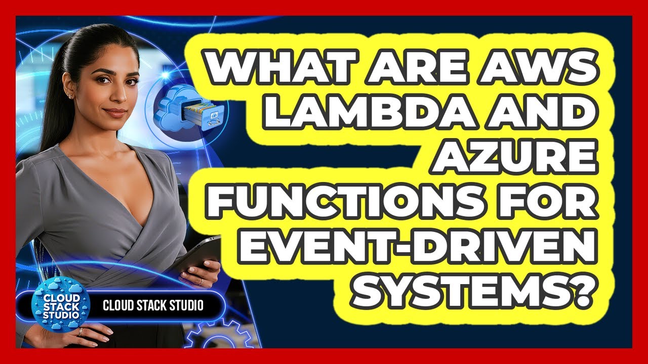What Are AWS Lambda And Azure Functions For Event-driven Systems? - Cloud Stack Studio