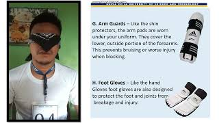 Asynchronous Learning Task #4: Equipment and Materials Used in Taekwondo