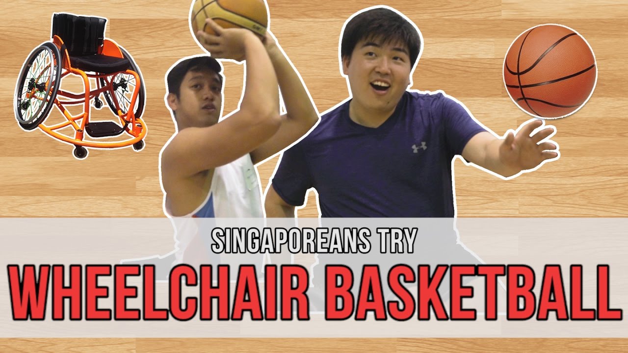 Singaporeans Try Wheelchair Basketball YouTube