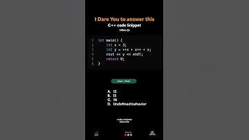 🔥 C++ Quiz Challenge | Answer in Comments! 💬| Ep51 | Check Description for Solution🚀#shorts #coding