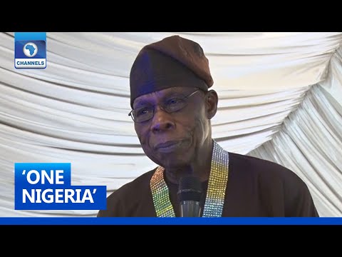 Obasanjo Slams Secessionists, Says Working On Unity Will Cost Nigeria Less