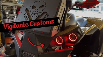 How to install halos on a 2019 Can am renegade? How to remove headlight projectors?