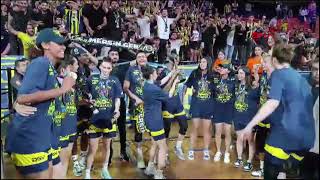 Euroleague Şampiyonu Fenerbahçe Alagöz Holding Kupasını Aldı