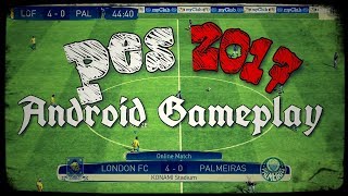 PES 2017 ANDROID/iOS GAMEPLAY | ONLINE MATCH HIGHLIGHTS (MOBILE GAMEPLAY) screenshot 5