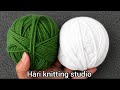 Easy two colour new fancy knitting design 🧶for ladies sweater, baby sweater/#easy #knitting