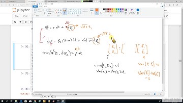 Python for Finance 38. Stochastics-4: Heston (1993) 隨機波動度模型與 Cholesky 分解 (recorded on 20190720)