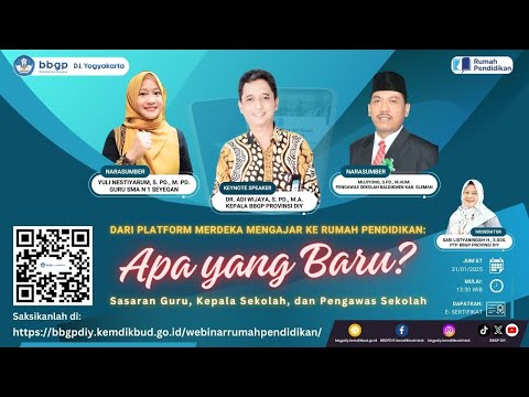 , Dari Platform Merdeka Mengajar ke Rumah Pendidikan: Apa yang Baru ?