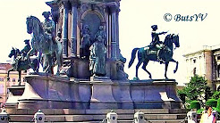 Достопримечательности летней ВЕНЫ. Sights of the VIENNA in summer