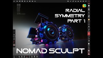 Radial Symmetry Tool Nomad Sculpt - Part 1