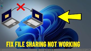 fix file sharing not working in windows 11 / 10 | how to solve network sharing problems & issues✅