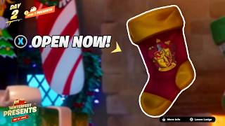 How To Get Secret Present Now Fortnite Winterfest