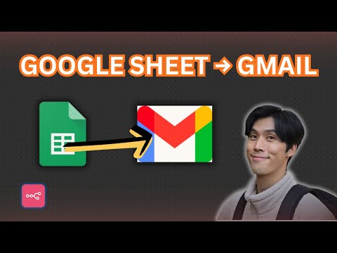 Send Google Sheets data to Gmail using N8N