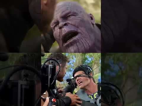 Reality of Thanos scenes shooting | Avengers Infinity War behind the scenes #shorts