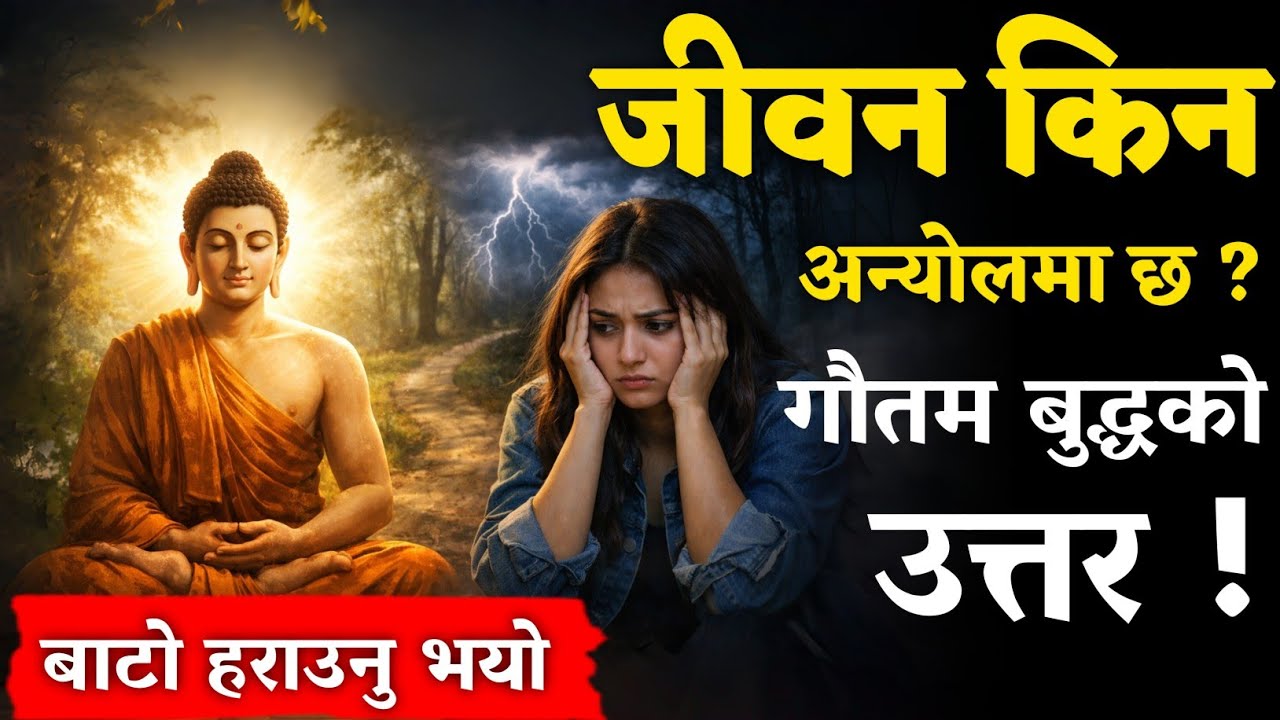 आफ्नै जीवन अन्योल लाग्छ भने गौतम बुद्धको कथा सुन्नुहोस । 