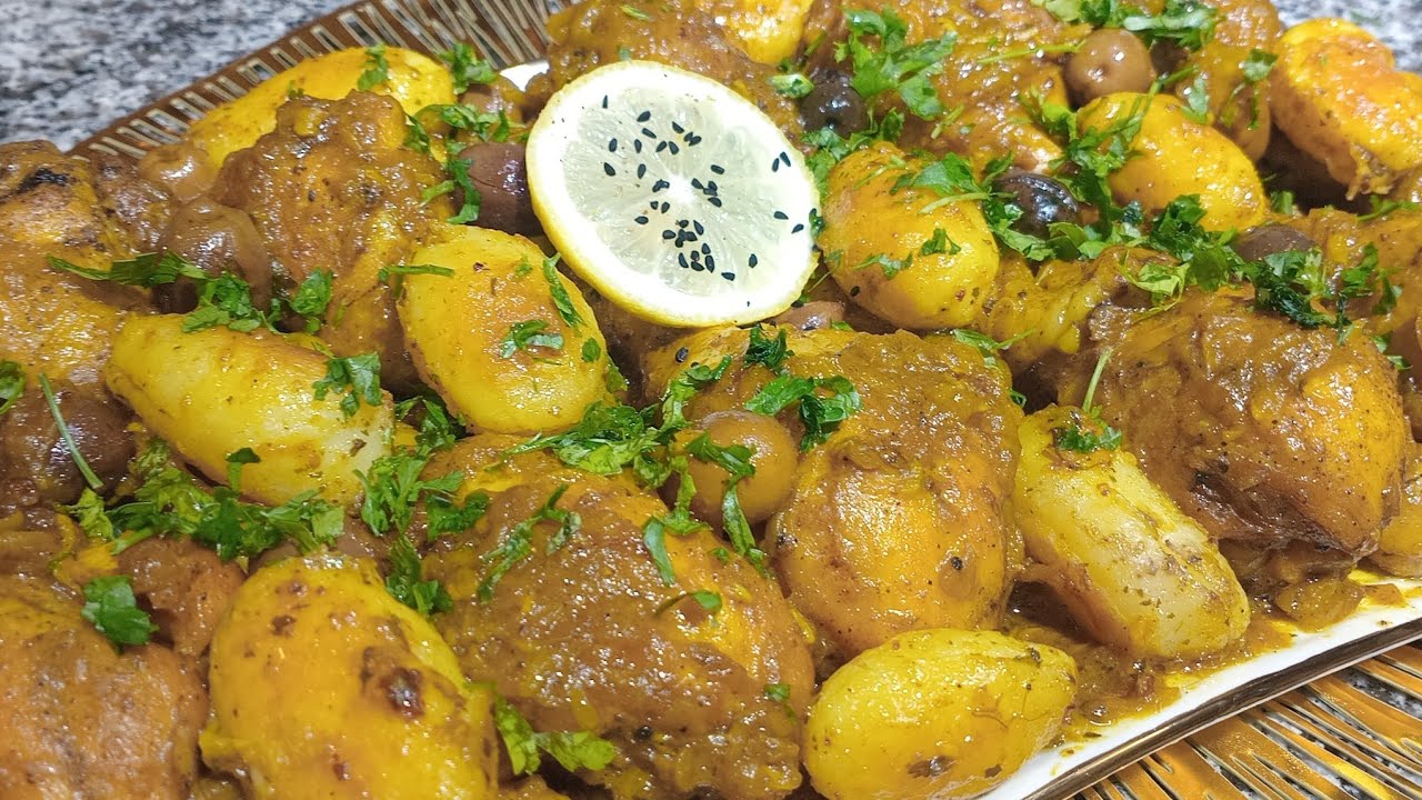 دجاج بلبصلة وبطاطة صوطي من اروع مايكون بنين ومعسل تعسالزيد نص في طابلة رمضان 2026🌙🌙🌙🌙🌙🌙