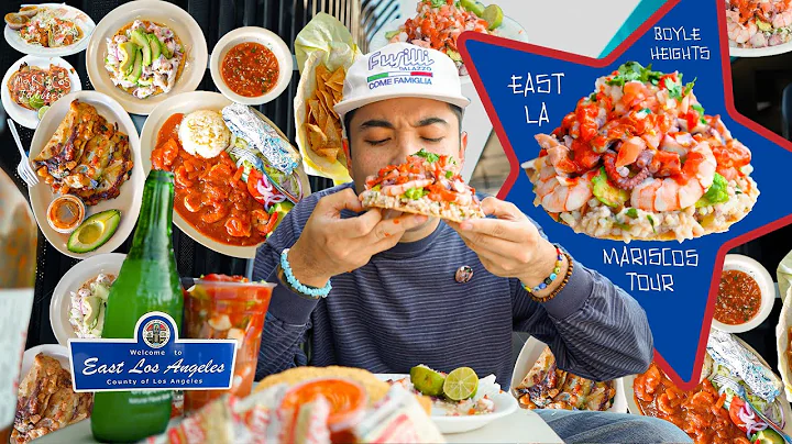 EAST LOS ANGELES/BOYLE HEIGHTS SEAFOOD TOUR// TOSTADAS, CEVICHE, SHRIMP TACOS