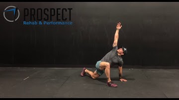 Spiderman Stretch with Rotation